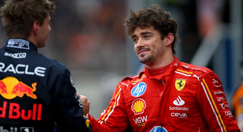 F1: Meglepte Leclerc-t az ölébe hullott pole