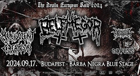 Black, death, brutál metal est a Barba Negrában szeptemberben!