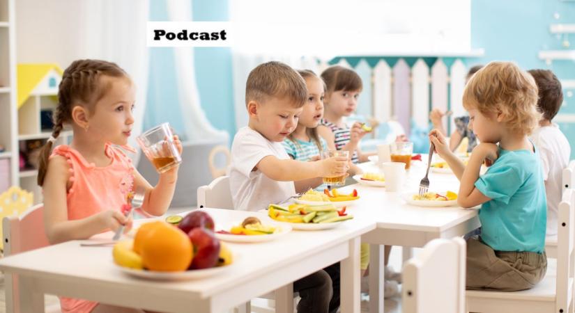 Okostányér: táplálkozási útmutató készült az óvodásoknak is – podcast