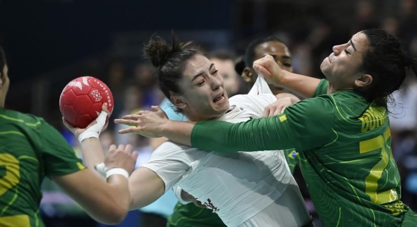 Óriásit küzdve legyőzte a brazilokat a magyar női kézilabda válogatott