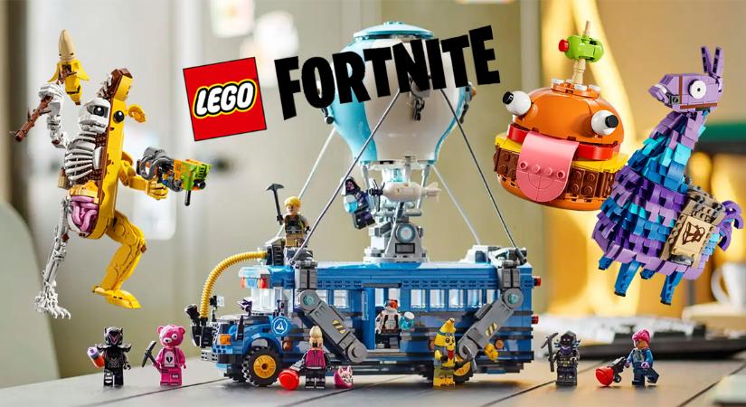 A LEGO Fortnite kitör a virtuális térből, és egyenesen a nappalinkban landol!