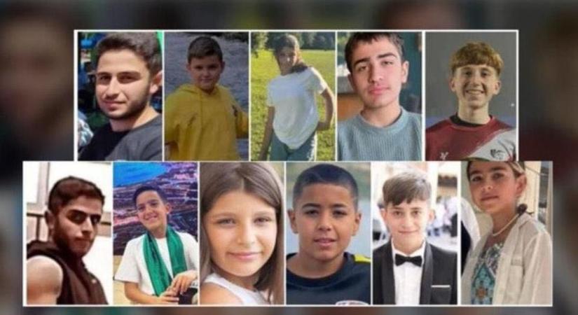 Eltemették a szombati libanoni rakéta tizenegy gyermek áldozatát
