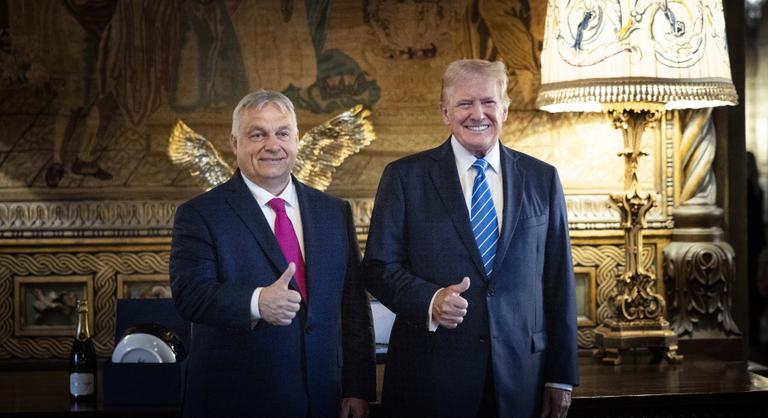 Orbán Viktor Tusnádfürdőn beszélt Donald Trumppal