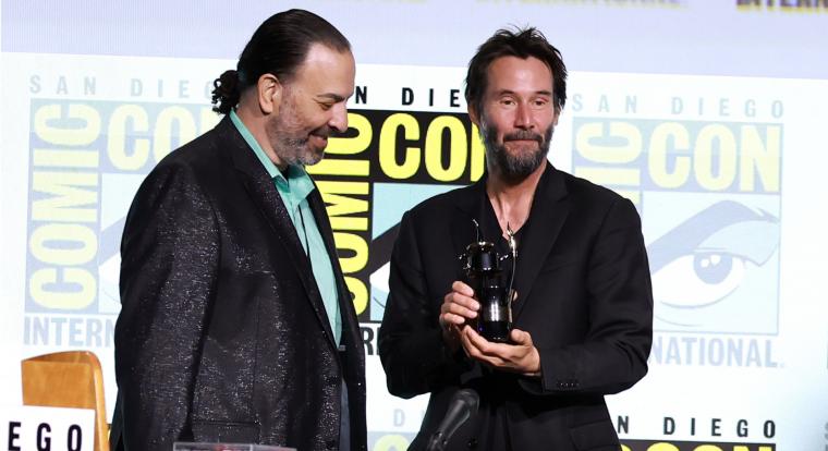 Rangos díjjal lepték meg Keanu Reeves-t a San Diego Comic-Conon