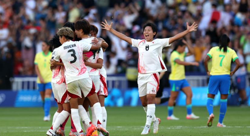 VIDEÓ: bombagóllal nyert Japán Brazília ellen az Olimpia női tornáján