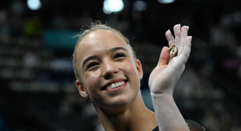 Czifra Bettina Lili összetett döntős tornában a párizsi olimpián
