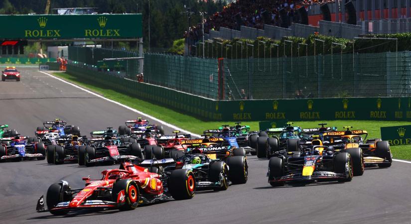 Így áll az F1-es pontverseny a Belga Nagydíj után