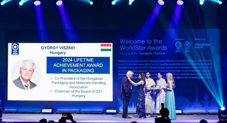 A Csomagolási Világszövetség is elismerte Viszkei György munkásságát