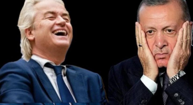 Geert Wilders: „Teljesen őrült” az Izrael megtámadásával fenyegetőző Erdogan