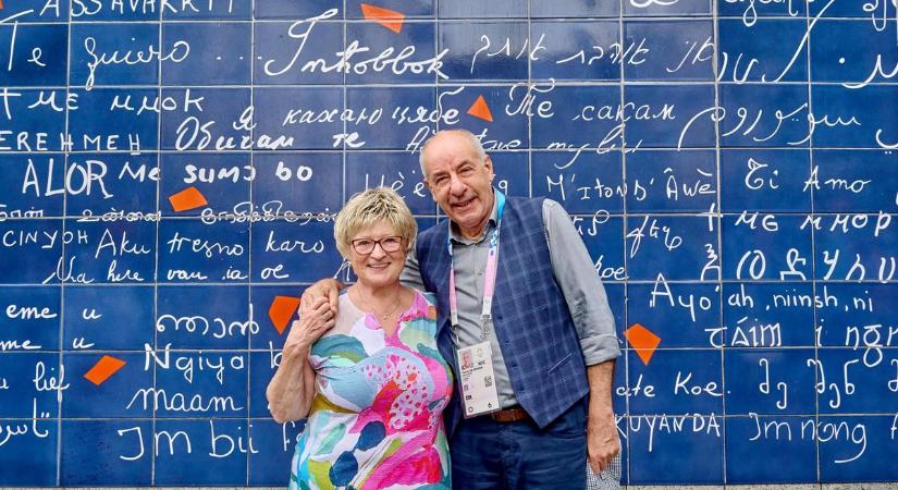 Így romantikázik Párizsban Sulyok Tamás és a felesége az olimpia alatt - fotók