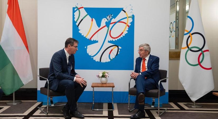 Egy budapesti olimpiáról beszélt Karácsony Gergely a Nemzetközi Olimpiai Bizottság elnökével