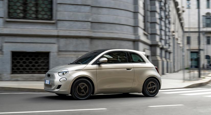 A 90 éves Giorgio Armanit tiszteletére készült a limitált szériás Fiat 500e