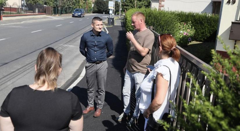 Újjáépítették a Ságodi út 49. előtti buszöblöt Zalaegerszegen – videó