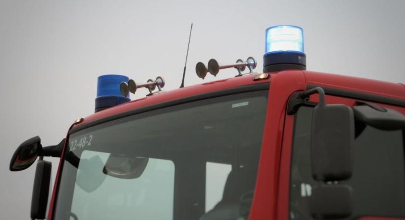 Frontális baleset történt Dunaújvárosnál