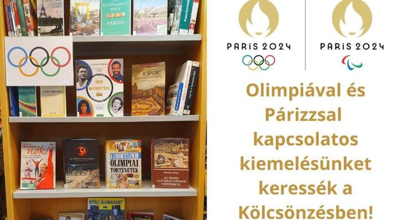 Olimpiai könyvcsemegék a bibliotékában