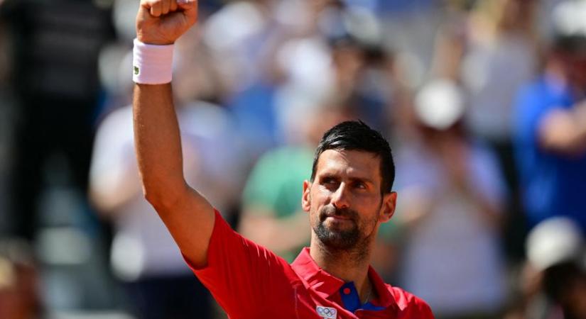 Novak Djokovic két szettben legyőzte Rafael Nadalt a párizsi olimpián