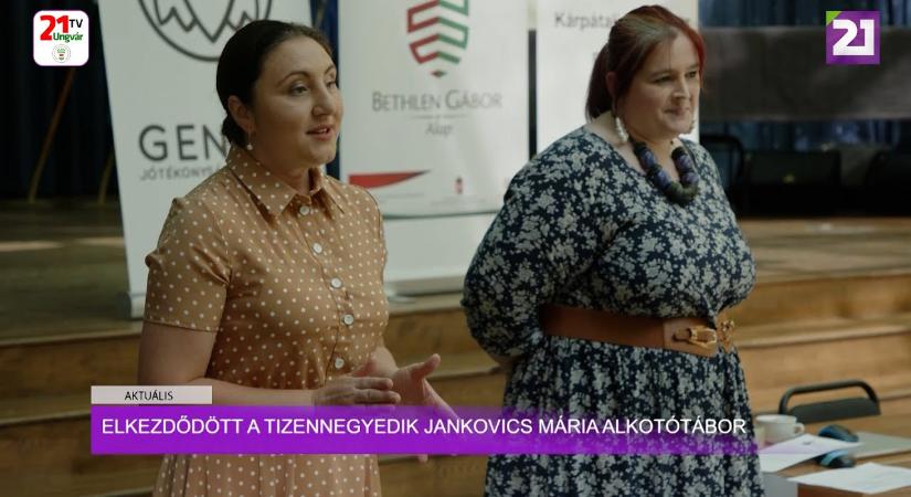 Aktuális (2024.07.29) - Elkezdődött a tizennegyedik Jankovics Mária Alkotótábor (videó)