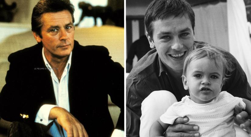 Így néz ki Alain Delon sármos fia: Anthony le sem tagadhatná híres apját