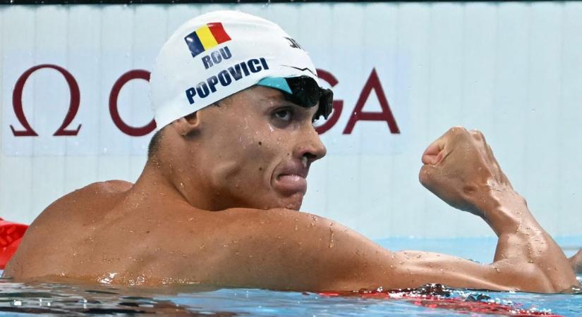 Az elitbe Budapesten berobbanó román úszó szédületes döntőben húzta be az olimpiai aranyat