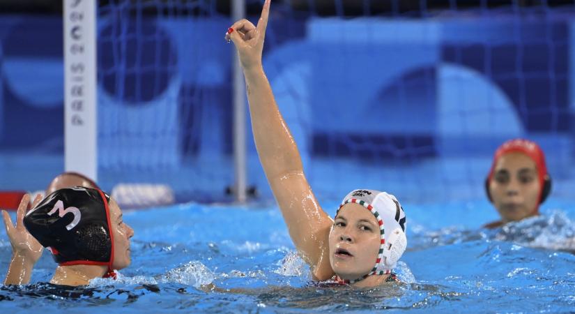 Megszerezte első győzelmét a női vízilabda-válogatott a párizsi olimpián