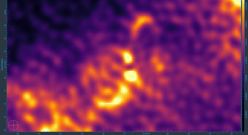 Imbolygó plazmanyalábok rajzolják ki egy neutroncsillag égi S betűjét