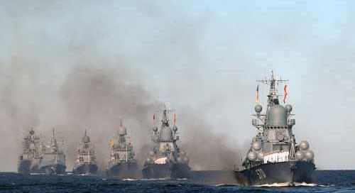 Gigantikus hadgyakorlatot tart az orosz haditengerészet: négy tengeren 20 ezer katonával