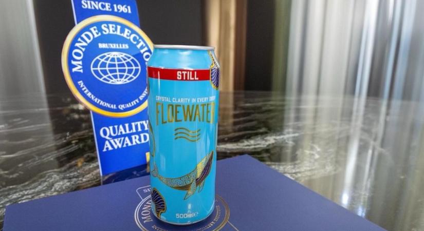 Rangos nemzetközi díjat nyert az aludobozos FloeWater