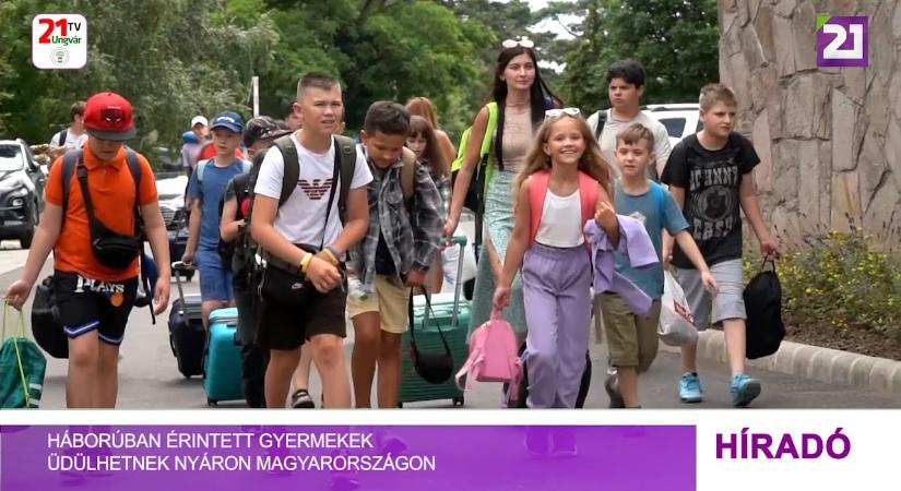 Háborúban érintett gyermekek üdülhetnek nyáron Magyarországon (videó)