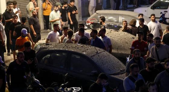 Izrael megtorló csapást mért Bejrút külvárosára a Golán-fennsíkon elkövetett támadásra válaszul