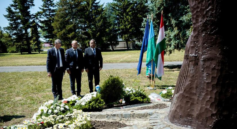 A roma holokauszt nyolcvanadik évfordulójára emlékeztek Nagykanizsán