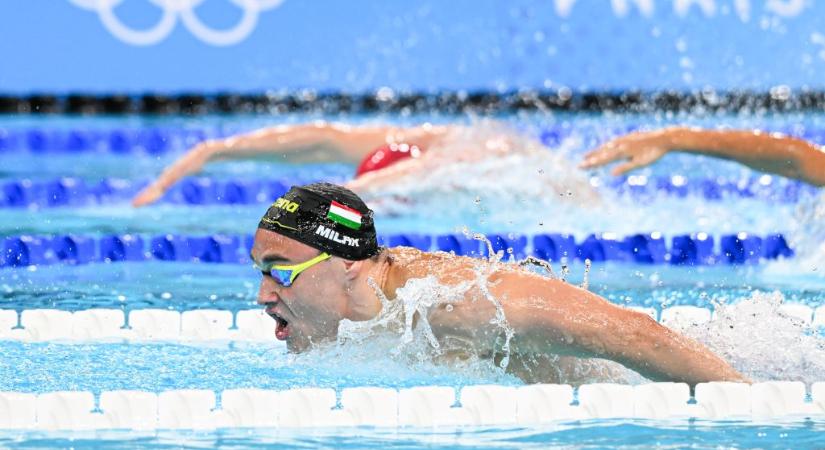 Németh Nándor döntős száz gyorson az olimpián