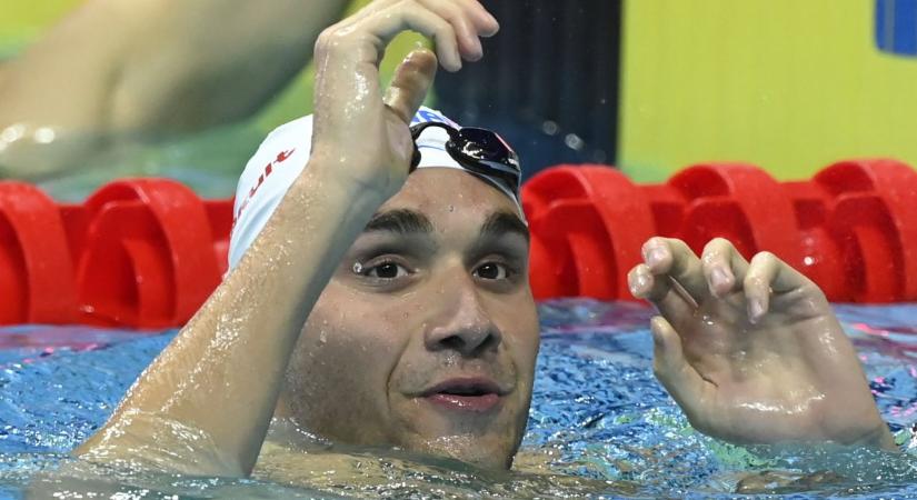 Milák Kristóf újabb bravúros úszása a párizsi olimpián