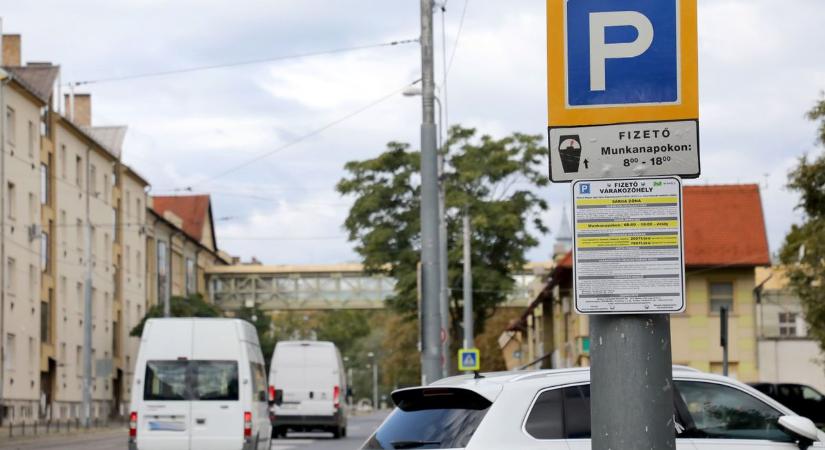 Augusztustól ezen a területen is fizetni kell a parkolásért Miskolcon