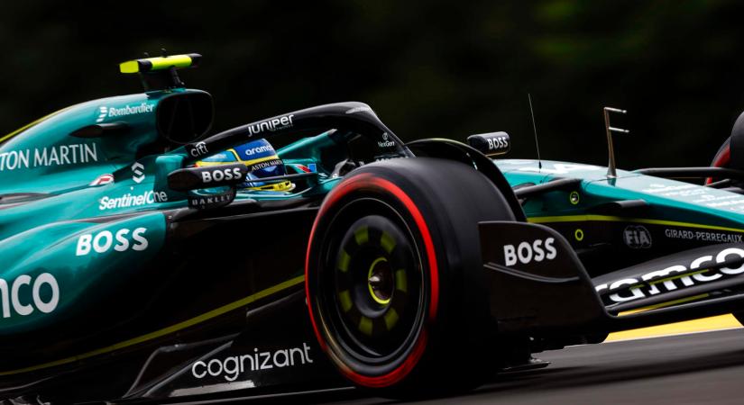 Alonso bevallotta, csalódott az Aston Martin teljesítménye miatt