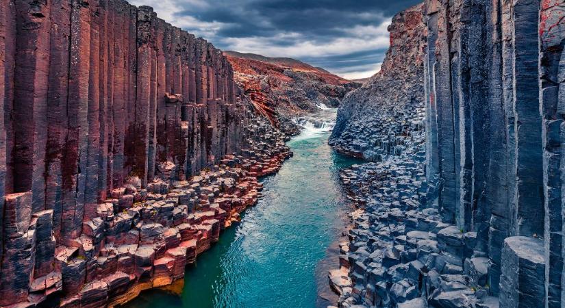 A Studlagil kanyon: Izland rejtett kincse