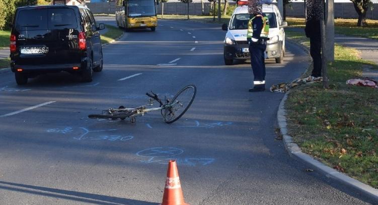 Elgázolt egy biciklist, majd megállás nélkül továbbhajtott egy nő Szegeden