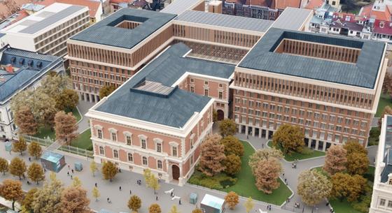 Megkezdődtek a Pázmány új campusának kivitelezési munkái, szeptembertől bontják a Magyar Rádió egykori székházát