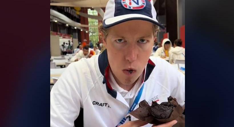 Igazi olimpiai szerelmi történet: letarolta az internetet a norvég úszó és a csokis muffin kapcsolata