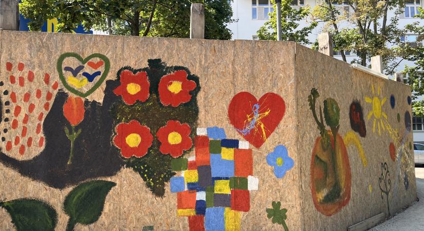 Pszichiátriai páciensekkel festenek falat Bécsben