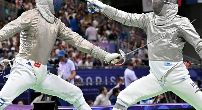 Párizsi olimpia - Elődöntős a férfi kardcsapat