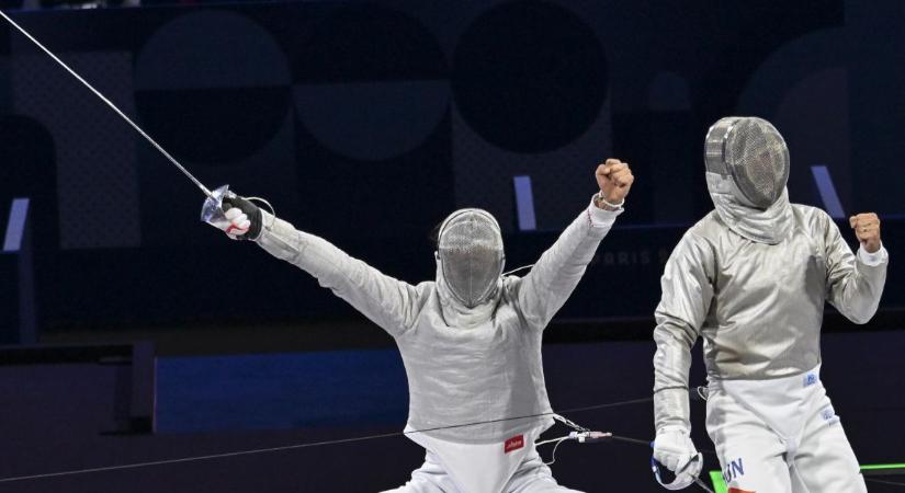 Ezüstérmes lett a magyar férfi kardcsapat az olimpián