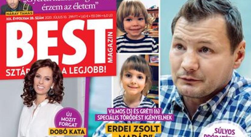 Erdei Zsolt autista kislányáról mesélt: Gréti 10 évvel ezelőtt 920 grammal született