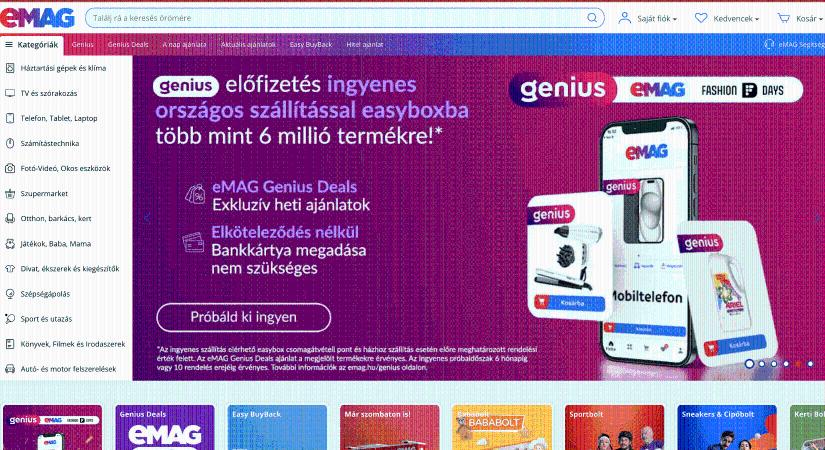 140 000 -en csatlakozták már az eMAG Genius fizetős hűségprogramjához