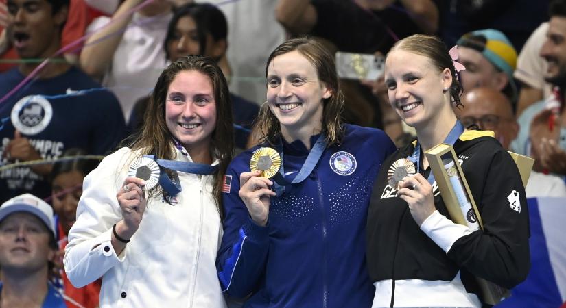 Katie Ledecky újabb rekordja