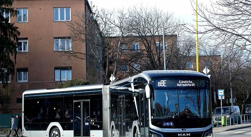 A buszoknál már hódít az elektromos hajtás