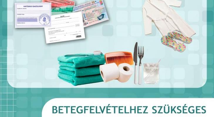 Betegfelvételhez szükséges dokumentumok 