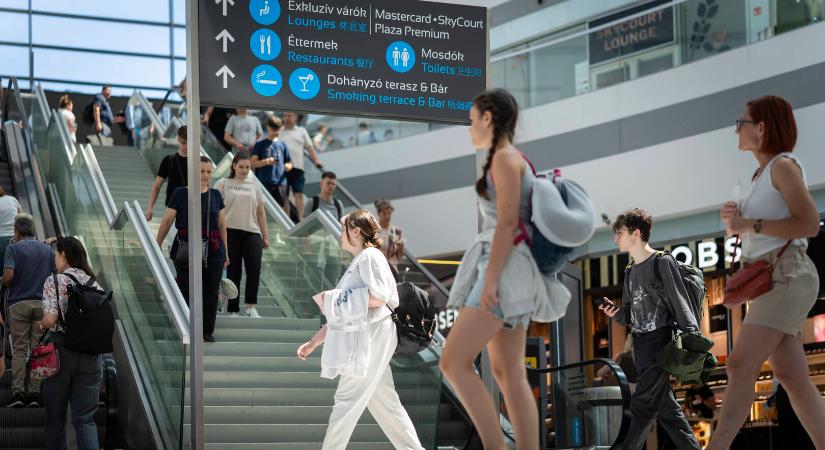 Soha nem látott rekord utasforgalom a budapesti repülőtéren