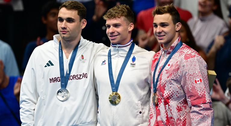 A Milák-verő Phelps-utód Léon Marchand hétévesen felhagyott az úszással, mert túl hideg volt a víz