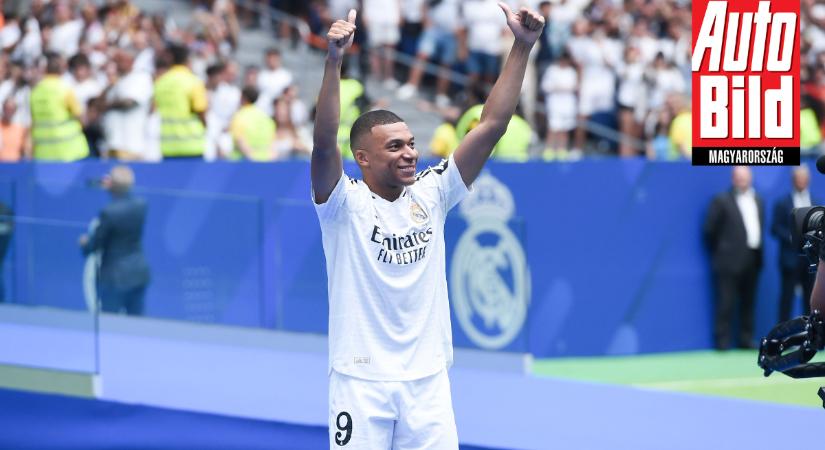 Mi történik? Baj van Mbappé luxus BMW-jével a Real Madridnál