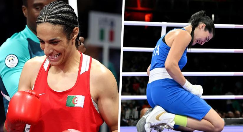 Botrány az olimpián: Férfiként indult a női boksztornán az algériai Imane Helif, 46 másodpercig tartott a meccs  videó